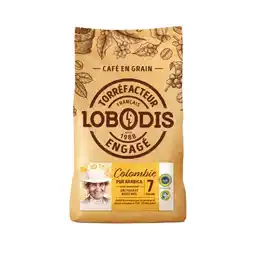 Carrefour LOBODIS Café en grains pur arabica offre