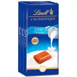 Carrefour LINDT MAITRE CHOCO Tablettes de chocolat offre