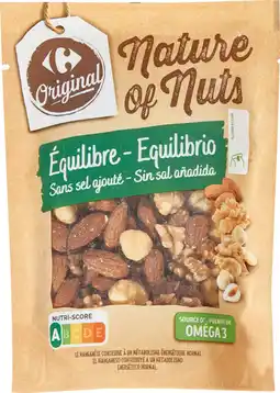 Carrefour CARREFOUR ORIGINAL SUR TOUT NATURE OF NUTS offre