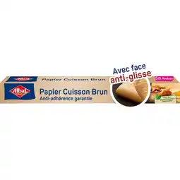 Carrefour ALBAL Papier cuisson brun 5 m offre