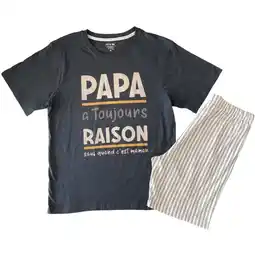 Carrefour KLOANE Pyjama court homme offre