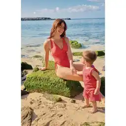 Carrefour TEX Maillot de bain 1 pièce avec fronces femme offre