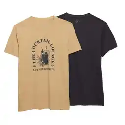 Carrefour TEX Lot de 2 t-shirts homme offre