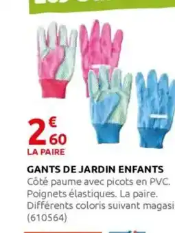 Rural Master Gants de jardin enfants offre