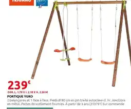 Rural Master Portique yuko offre