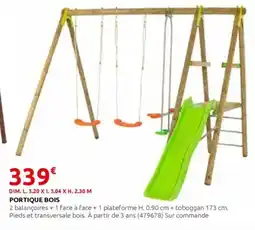 Rural Master Portique bois offre
