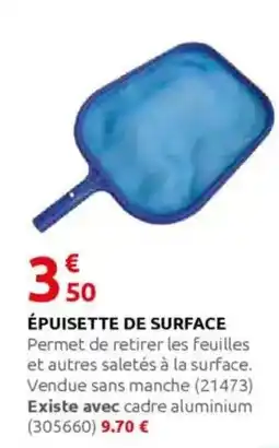 Rural Master Épuisette de surface offre