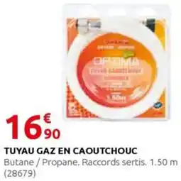 Rural Master Tuyau gaz en caoutchouc offre