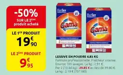 Rural Master GAMA Lessive en poudre offre