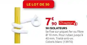 Rural Master CHAPRON 50 isolateurs offre