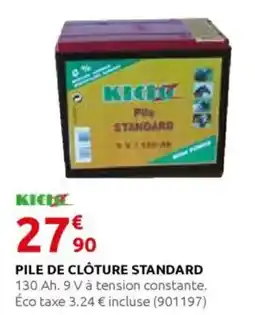 Rural Master Pile de clôture standard offre