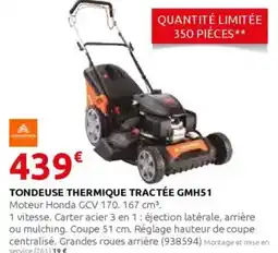 Rural Master Tondeuse thermique tractée gmh51 offre
