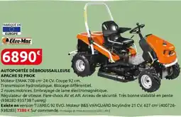 Rural Master Autoportée débroussailleuse apache 92 prok offre