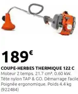Rural Master Coupe-herbes thermique 122 c offre