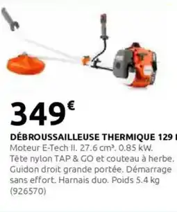 Rural Master Débroussailleuse thermique 129 r offre