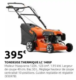 Rural Master Tondeuse thermique lc 140sp offre