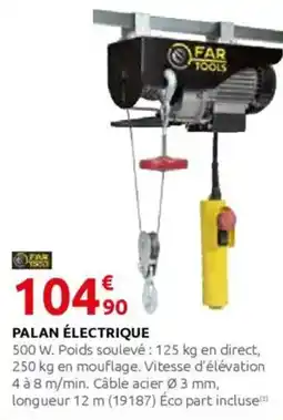Rural Master Palan électrique offre