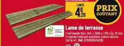 Tridôme Lame de terrasse offre