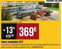 Tridôme IZZY Salon modulable offre