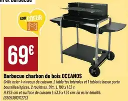 Tridôme OCEANOS Barbecue charbon de bois offre