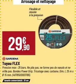Tridôme GARDENA Tuyau flex offre