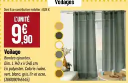 Tridôme Voilage offre