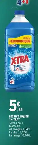 E.Leclerc LESSIVE LIQUIDE X-TRA offre