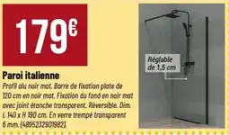 Tridôme Paroi italienne offre