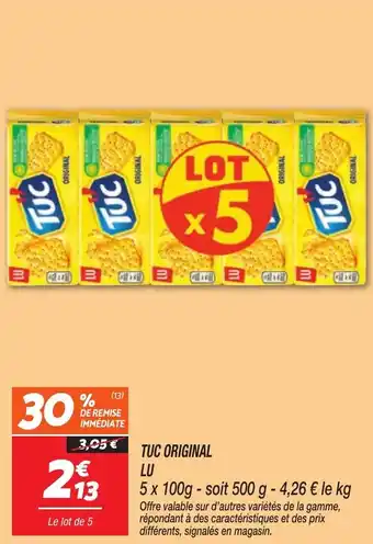 Netto LU Tuc original offre