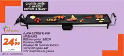 Netto LITTLE BALANCE Plancha électrique xl 90 cm offre