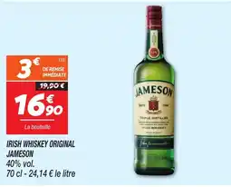 Netto JAMESON Irish whiskey original offre