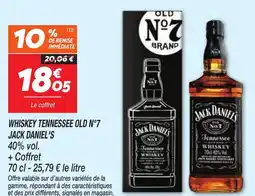 Netto JACK DANIEL'S Whiskey tennessee old n°7 offre