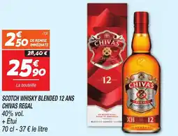 Netto CHIVAS REGAL Scotch whisky blended 12 ans offre