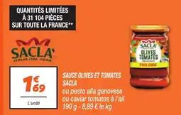 Netto SACLA Sauce olives et tomates offre