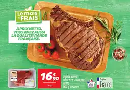 Netto NETTO Viande bovine: cote a griller offre
