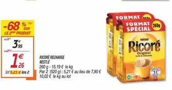 Netto Ricoré Recharge Nestlé offre