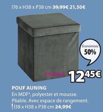 JYSK Pouf Auning offre