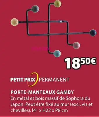 JYSK Porte-Manteaux Gamby offre