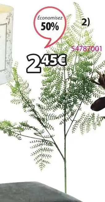 JYSK Fleur Artificielle Clemme offre