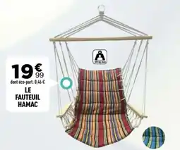 Centrakor Le fauteuil hamac offre