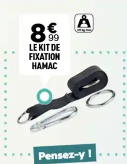 Centrakor Le kit de fixation hamac offre