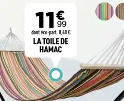 Centrakor La toile de hamac offre