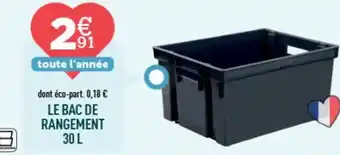 Centrakor EDA Le bac de rangement offre