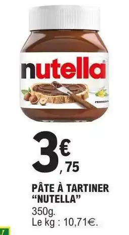 E.Leclerc Nutella offre