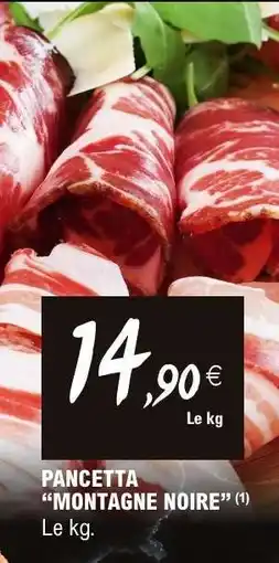 E.Leclerc PANCETTA MONTAGNE NOIRE offre