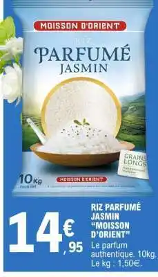 E.Leclerc RIZ PARFUMÉ JASMIN 'MOISSON D'ORIENT' offre
