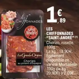 E.Leclerc LES CHIFFONNADES “SAINT-ANDRÉ” offre