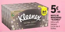 E.Leclerc BOÎTE DE MOUCHOIRS “KLEENEX” offre