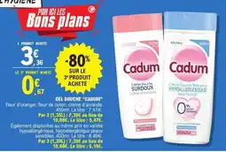 E.Leclerc Gel Douche Cadum offre