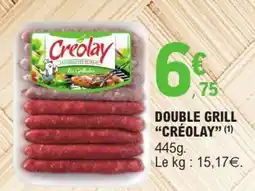 E.Leclerc DOUBLE GRILL “CRÉOLAY” offre